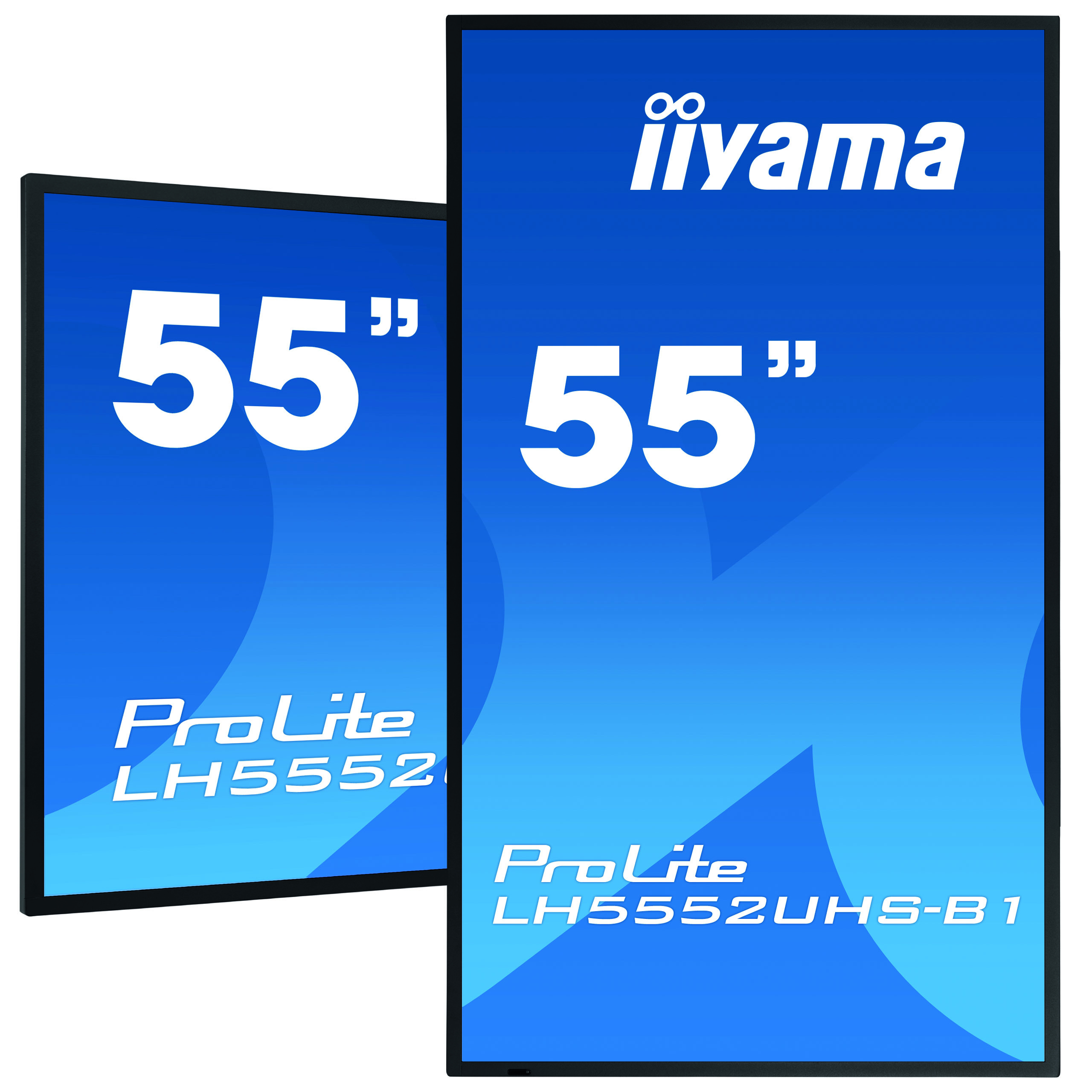 Iiyama LH5552UHS-B1 - Digital Beschilderung Flachbildschirm - 138,7 cm (54.6 Zoll) - VA - 3840 x 2160 Pixel - 24/7