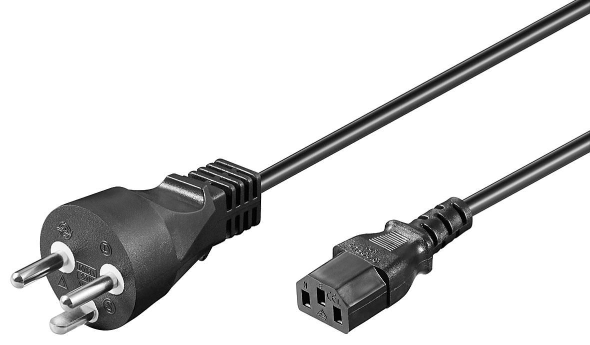 MicroConnect PowerCord - Stromkabel - power IEC 60320 C13, Ansicht 2