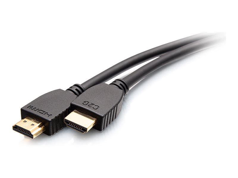 C2G 3ft (0.9m) Ultra High Speed HDMI® Cable with Ethernet - 8K 60Hz - Ultra High Speed - HDMI-Kabel mit Ethernet - HDMI männlich zu HDMI männlich - 90 cm - Schwarz - unterstützt 8K 60 Hz (7680 x 4320)