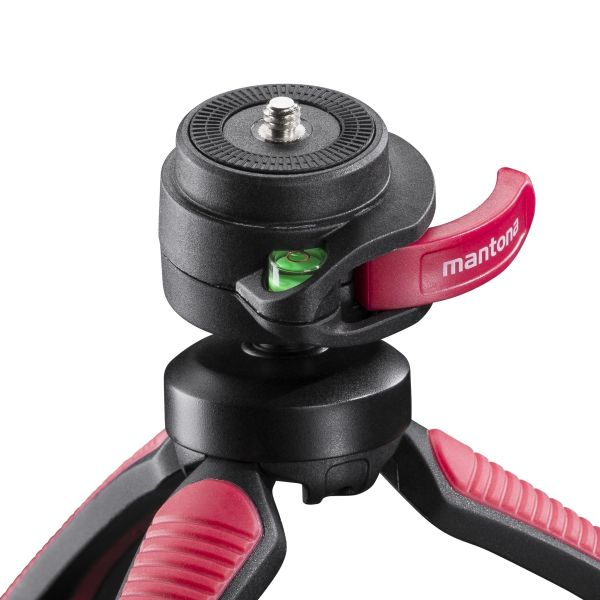 mantona 21408 - 3 Bein(e) - Schwarz - Rot - 17 cm, Ansicht 3