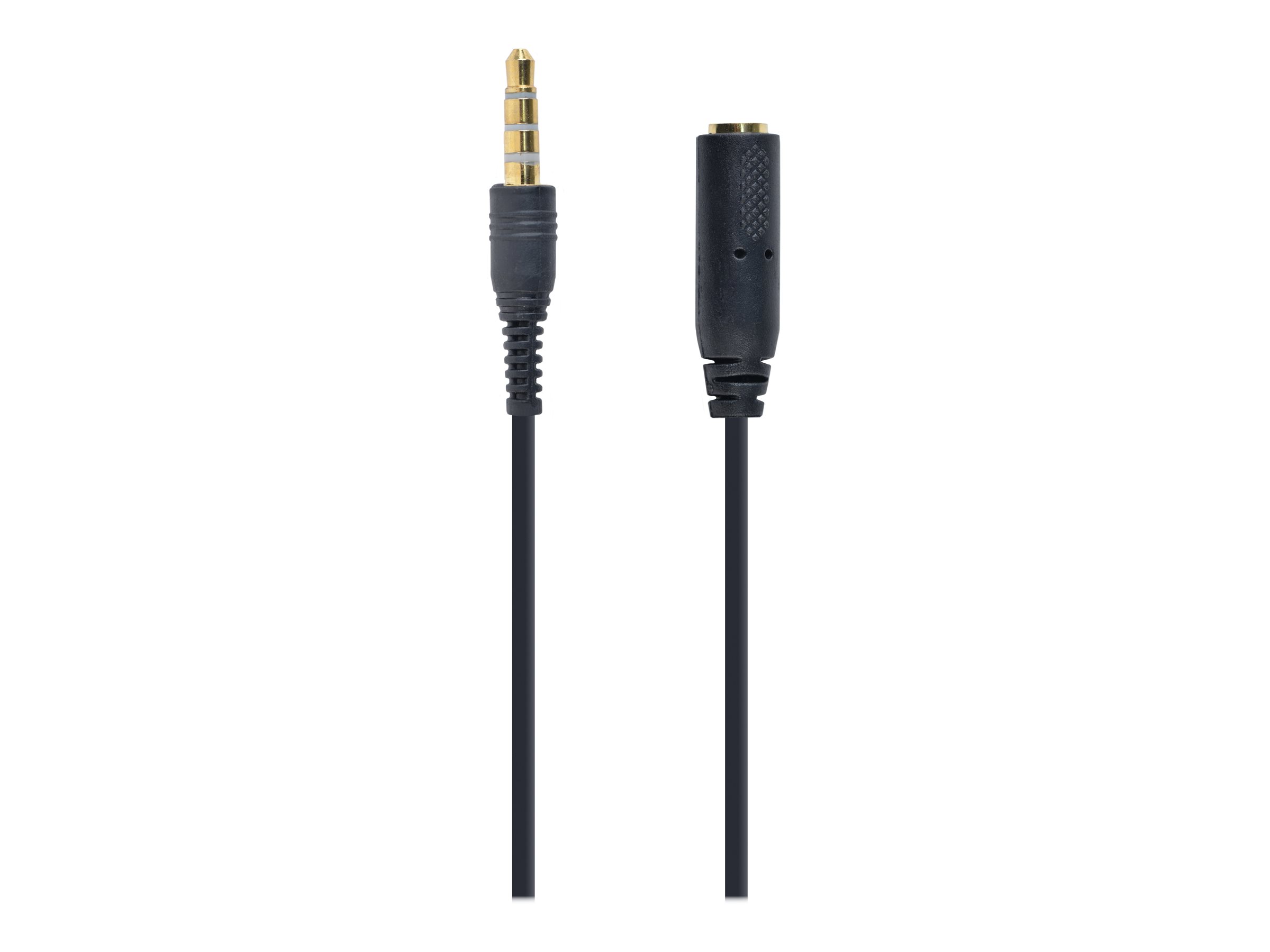 Gembird CCA-419 - Audio-Adapter - 4-poliger Mini-Stecker weiblich zu 4-poliger Mini-Stecker männlich, Ansicht 3