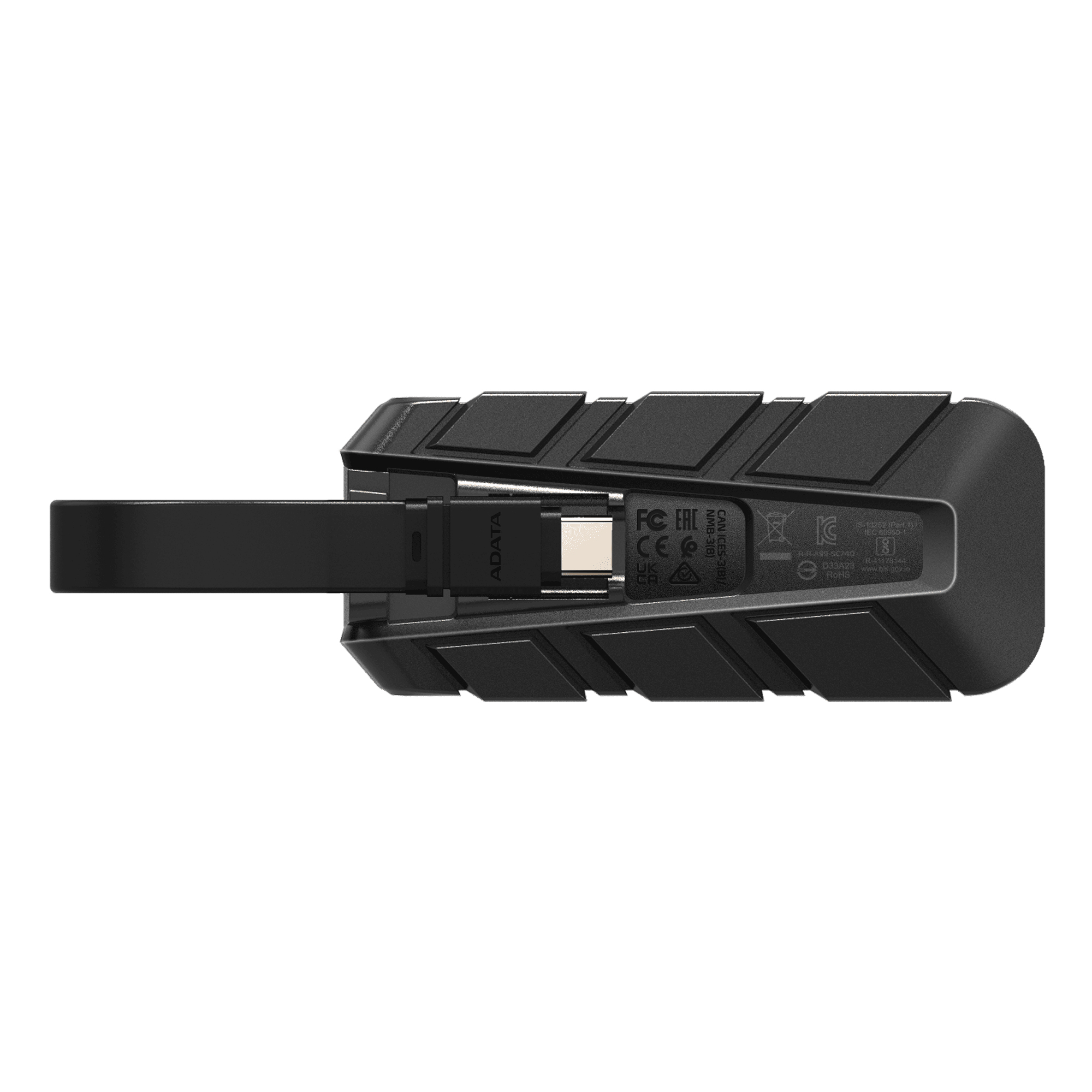ADATA SC740 - SSD - 2 TB - extern (tragbar) - USB 3.2 Gen 2 (USB-C Steckverbinder), Ansicht 2
