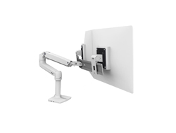 Ergotron LX Desk Dual Direct Arm - Befestigungskit (Gelenkarm Spannbefestigung für Tisch 2 Drehgelenke Befestigungsteile Scharnier Verlängerungsteil)