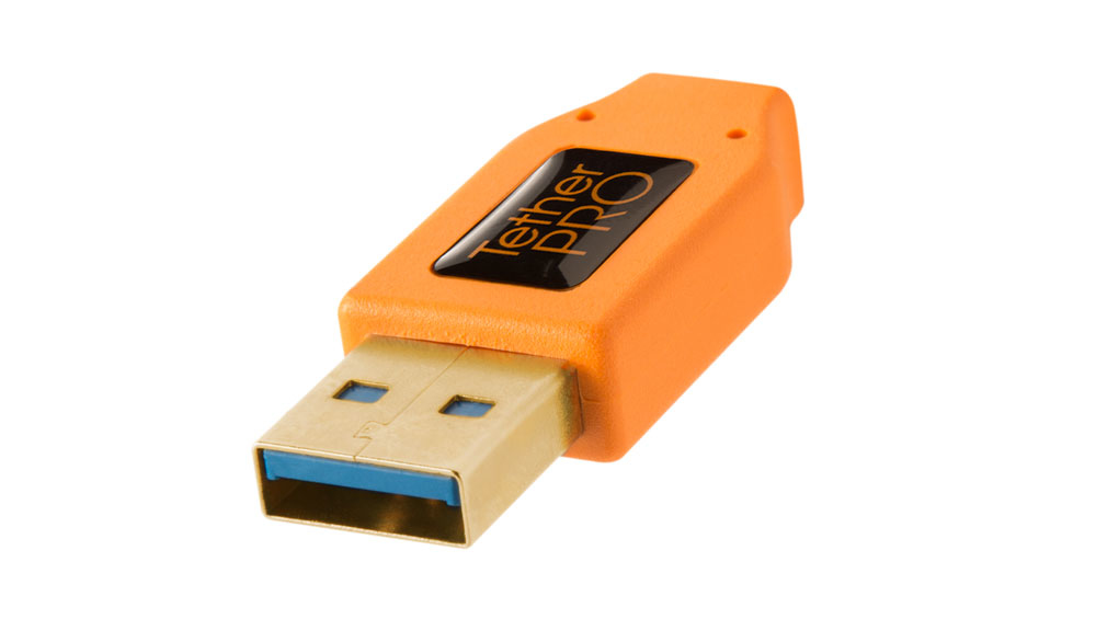 Tether Tools CU61RT15-ORG - 4,6 m - USB A - Micro-USB B - USB 3.2 Gen 1 (3.1 Gen 1) - 5 Gbit/s - Orange, Ansicht 4
