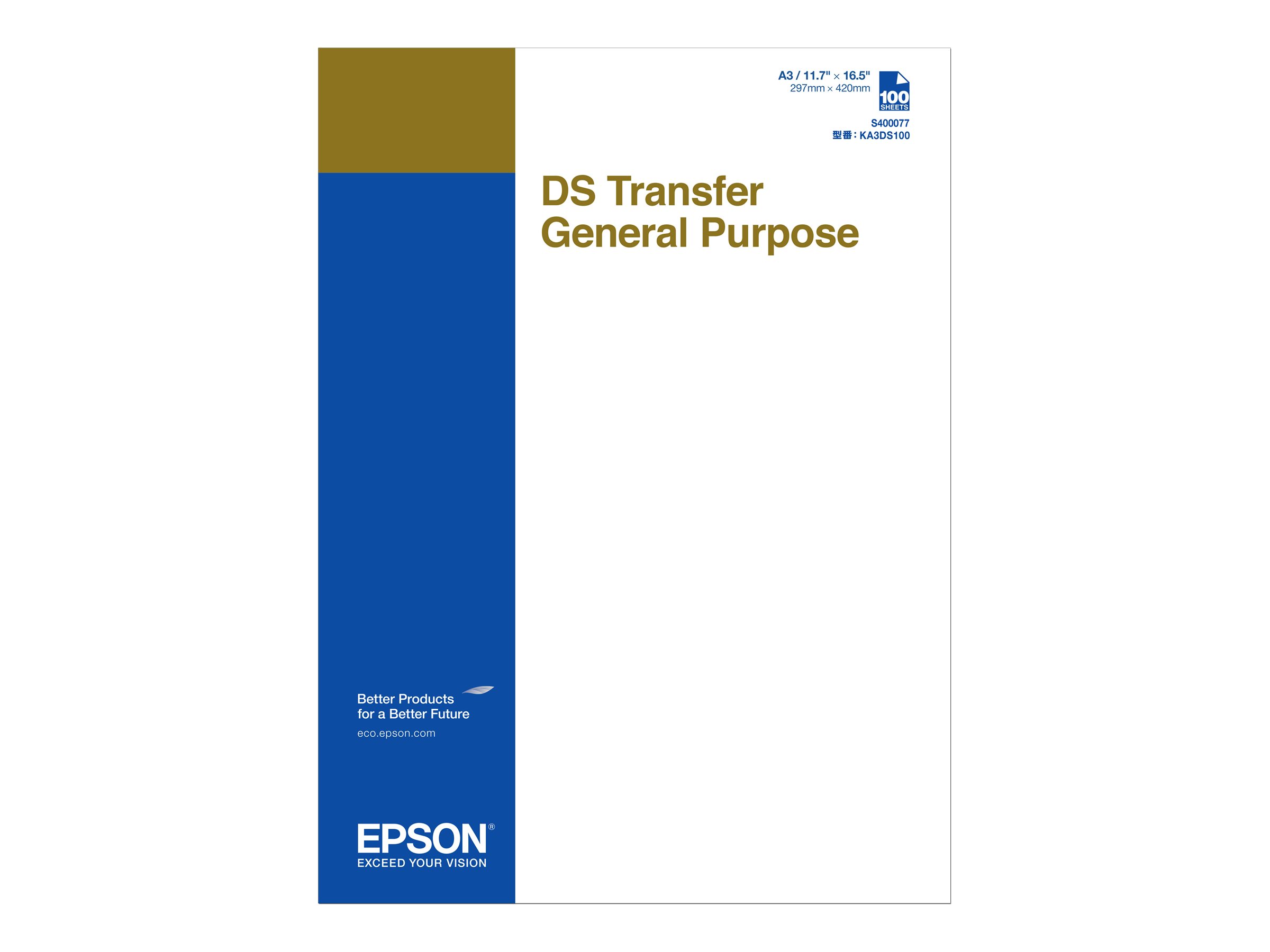 Epson DS Transfer General Purpose - A3 (297 x 420 mm) Zwischenträgerpapier