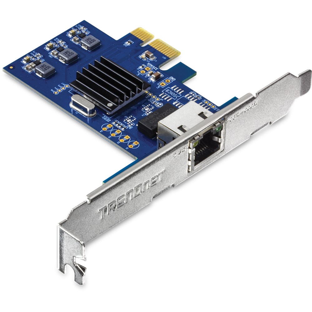 TRENDnet TEG-25GECTX - Netzwerkadapter - PCIe 2.0 Low-Profile, Ansicht 2