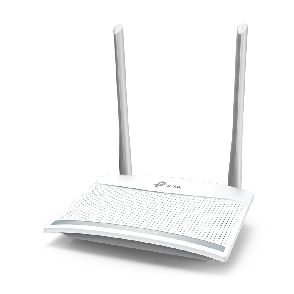 TP-LINK TL-WR820N - Wi-Fi 4 (802.11n) - Einzelband (2,4GHz) - Eingebauter Ethernet-Anschluss - Weiß - Tabletop-Router, Ansicht 2