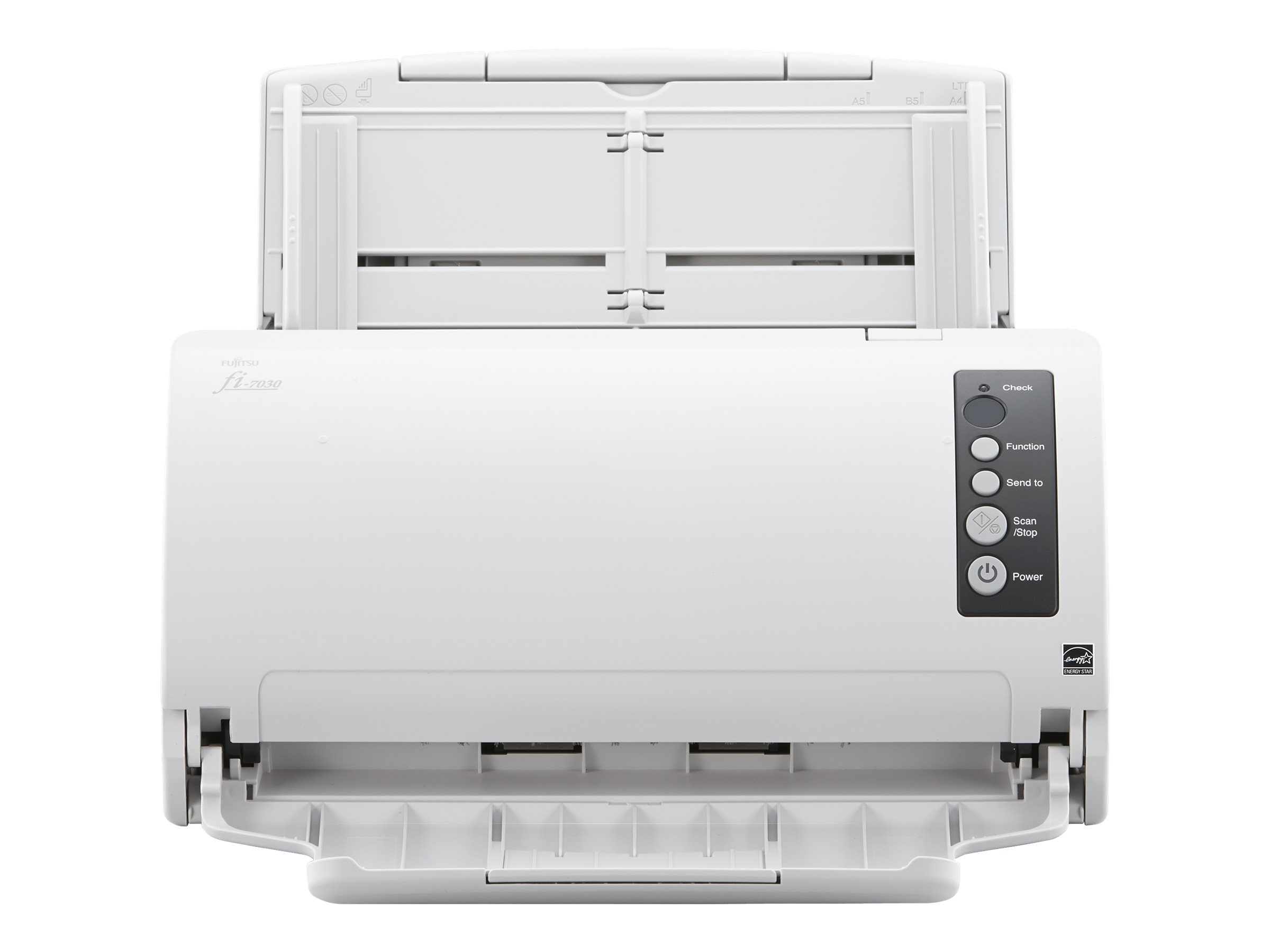 Fujitsu fi-7030 - Dokumentenscanner - Dual CCD - Duplex - 216 x 355.6 mm - 600 dpi x 600 dpi - bis zu 27 SeitenMin. (einfarbig)