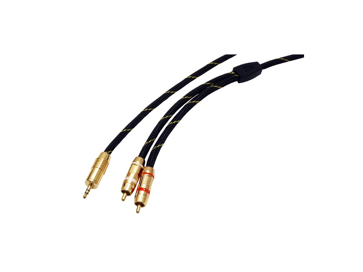 ROLINE Gold - Audiokabel - RCA männlich zu mini-phone