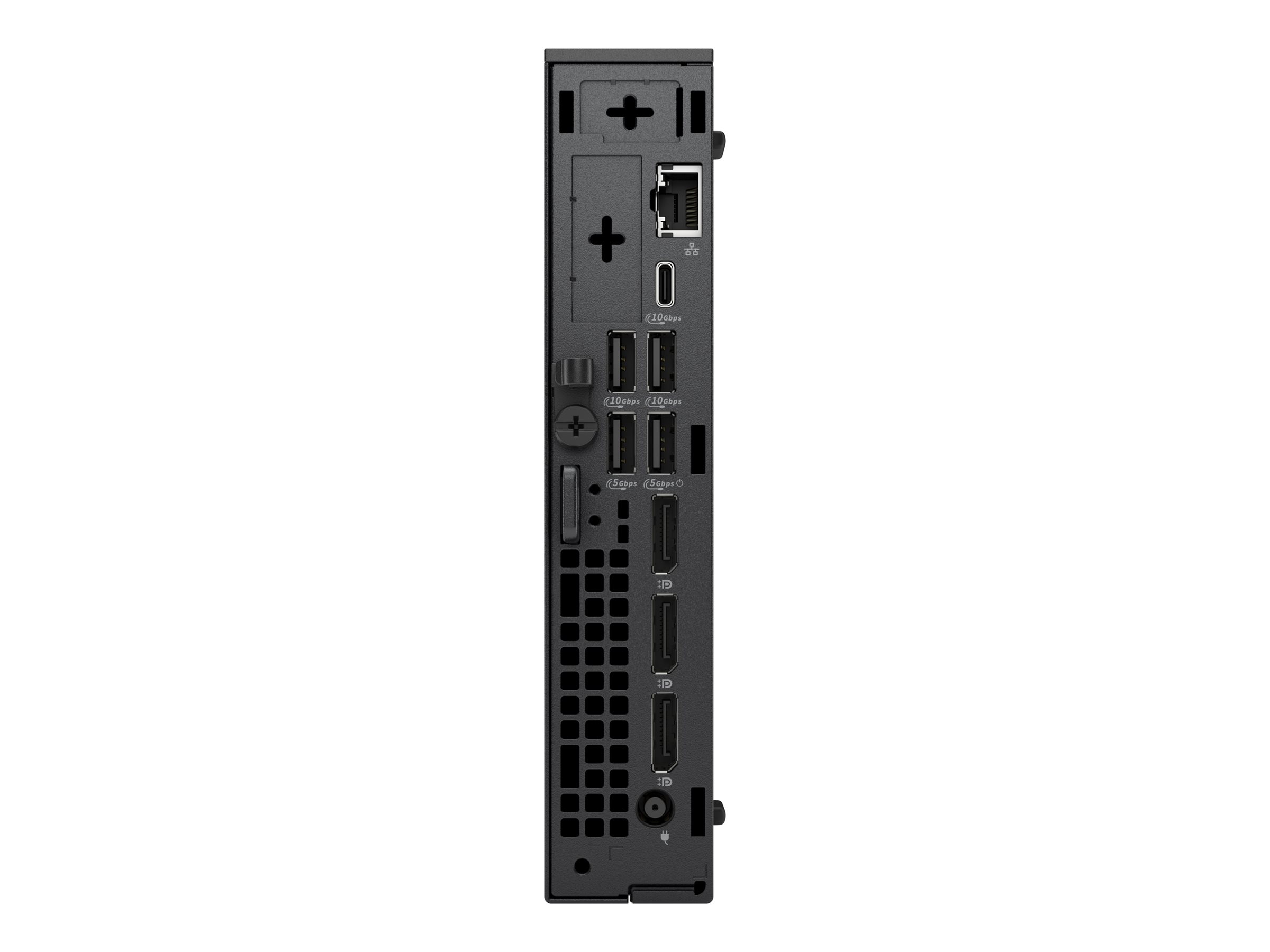 Dell Pro Micro Plus QBM1250 - Micro - Core Ultra 5 235 / 3.4 GHz - RAM 16 GB - SSD 512 GB - NVMe, TLC - Intel Graphics - 1GbE, Bluetooth, Wi-Fi 6E - WLAN: Bluetooth, 802.11a/b/g/n/ac/ax (Wi-Fi 6E)