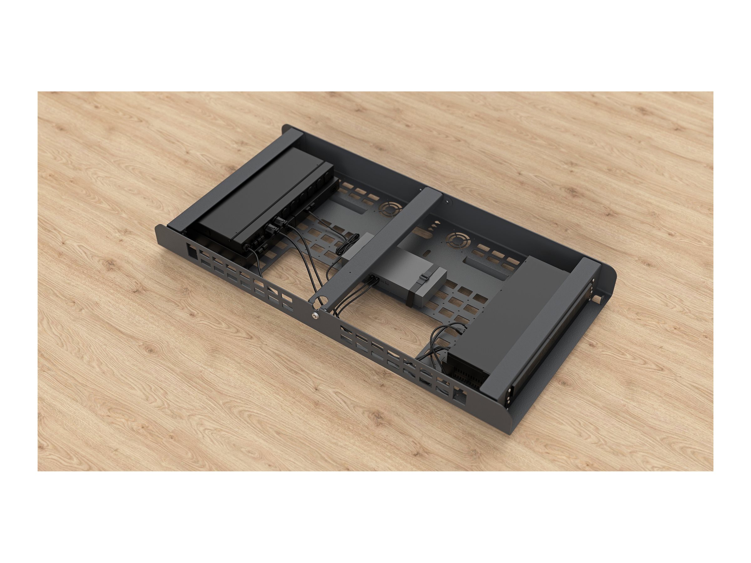 Heckler Design Heckler AV Credenza 4U - Aufbewahrungsbox - für Videokonferenzsystem, Ansicht 4