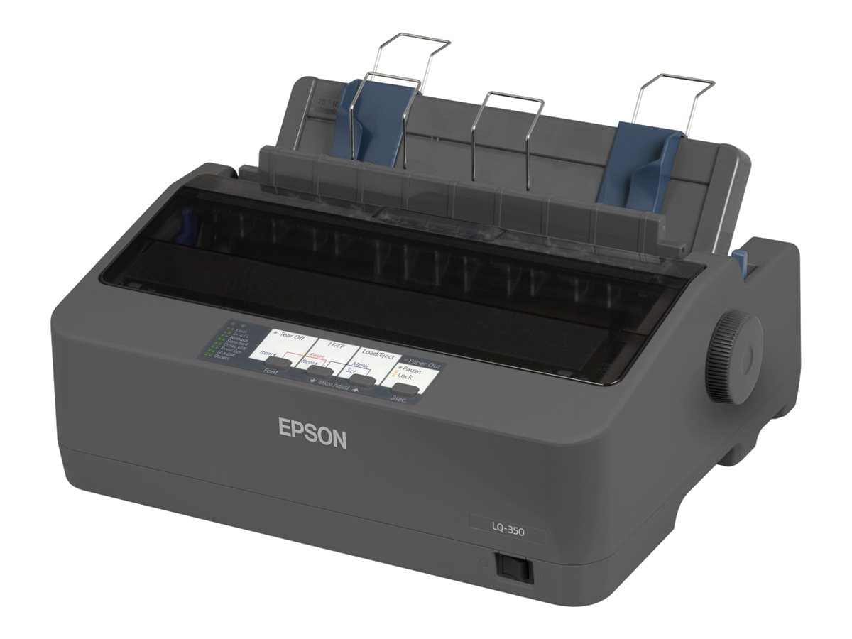 Epson LQ 350 - Drucker - s/w - Punktmatrix - 24 Pin - bis zu 347 Zeichen/Sek. - parallel, USB 2.0, seriell