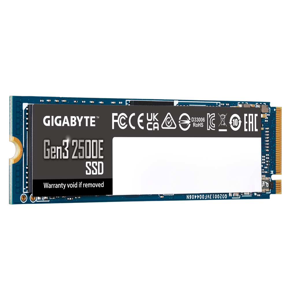 Gigabyte Gen3 2500E - SSD - 1 TB - intern - M.2 2280 - PCIe 3.0 x4 (NVMe), Ansicht 3