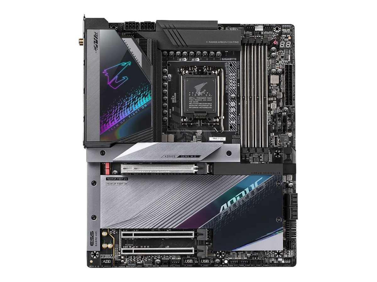 Gigabyte Z790 AORUS MASTER - 1.0 - Motherboard - E-ATX - LGA1700-Sockel - Z790 Chipsatz - USB-C Gen1, USB 3.2 Gen 1, USB