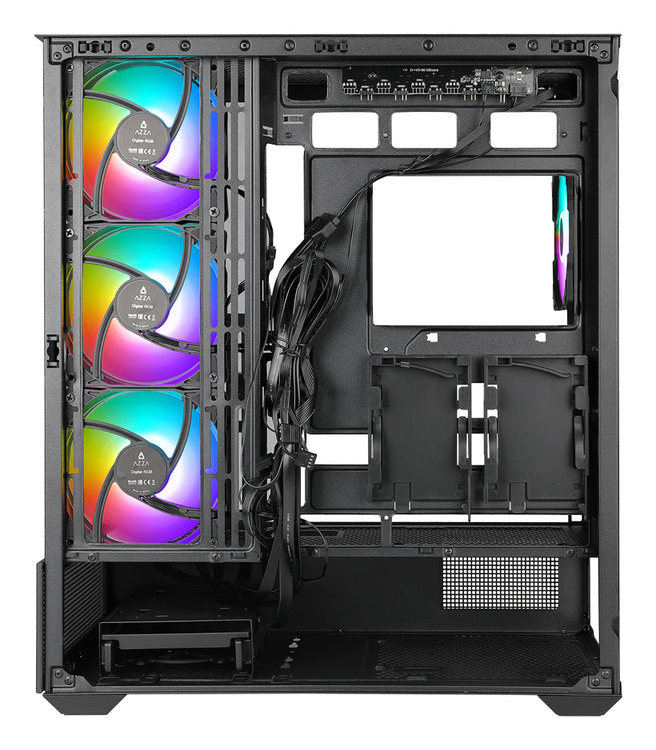 AZZA Geh Tiara 501B - Midi/Minitower - ATX, Ansicht 3