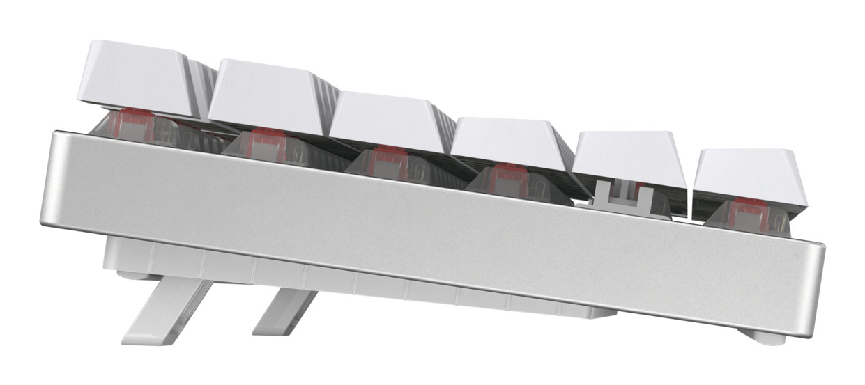 Cherry MX 8.2 - Tastatur - 80% - TKL - Hintergrundbeleuchtung - TL: Deutsch, QWERTZ, Ansicht 3