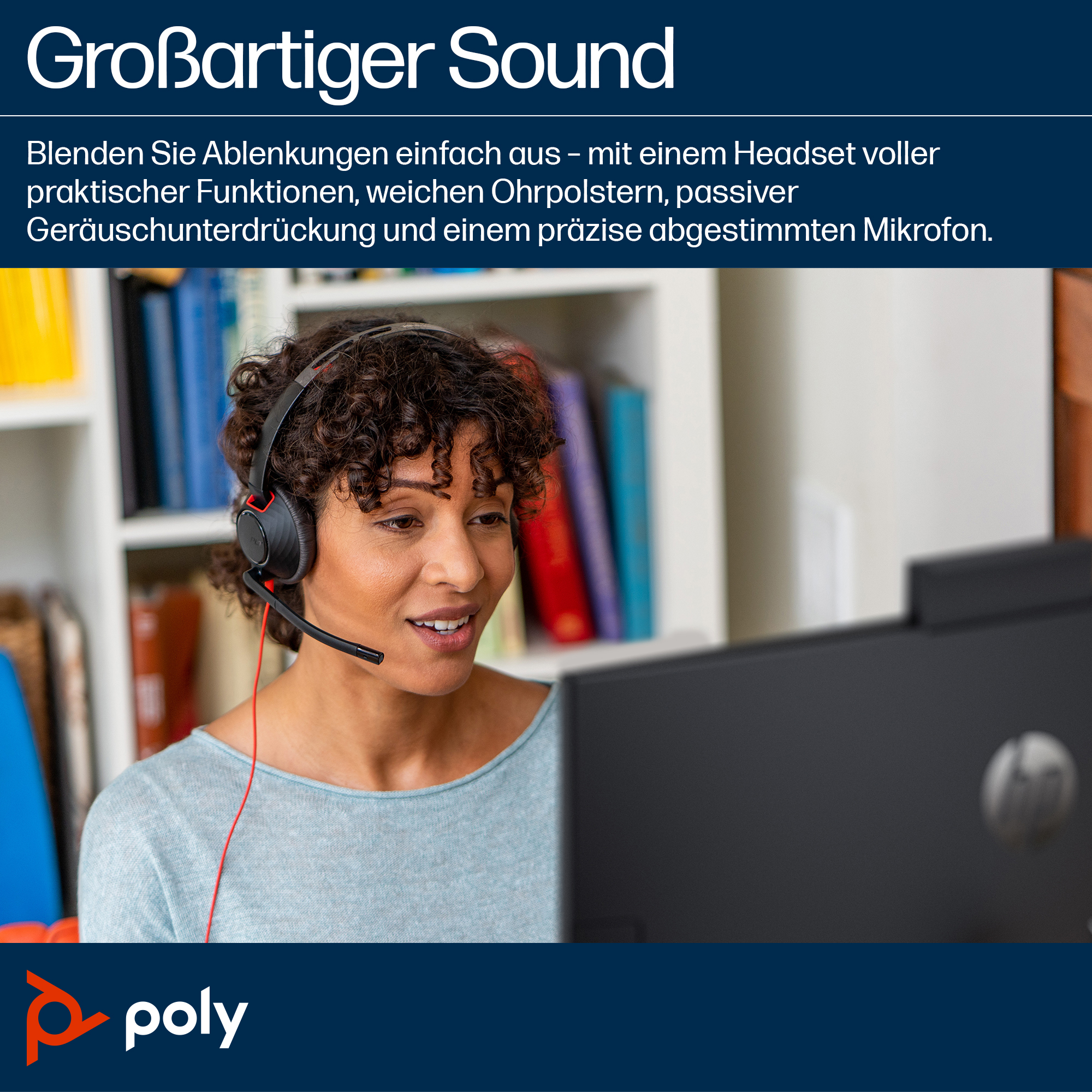 Poly BLACKWIRE 5220 STEREO, Ansicht 3