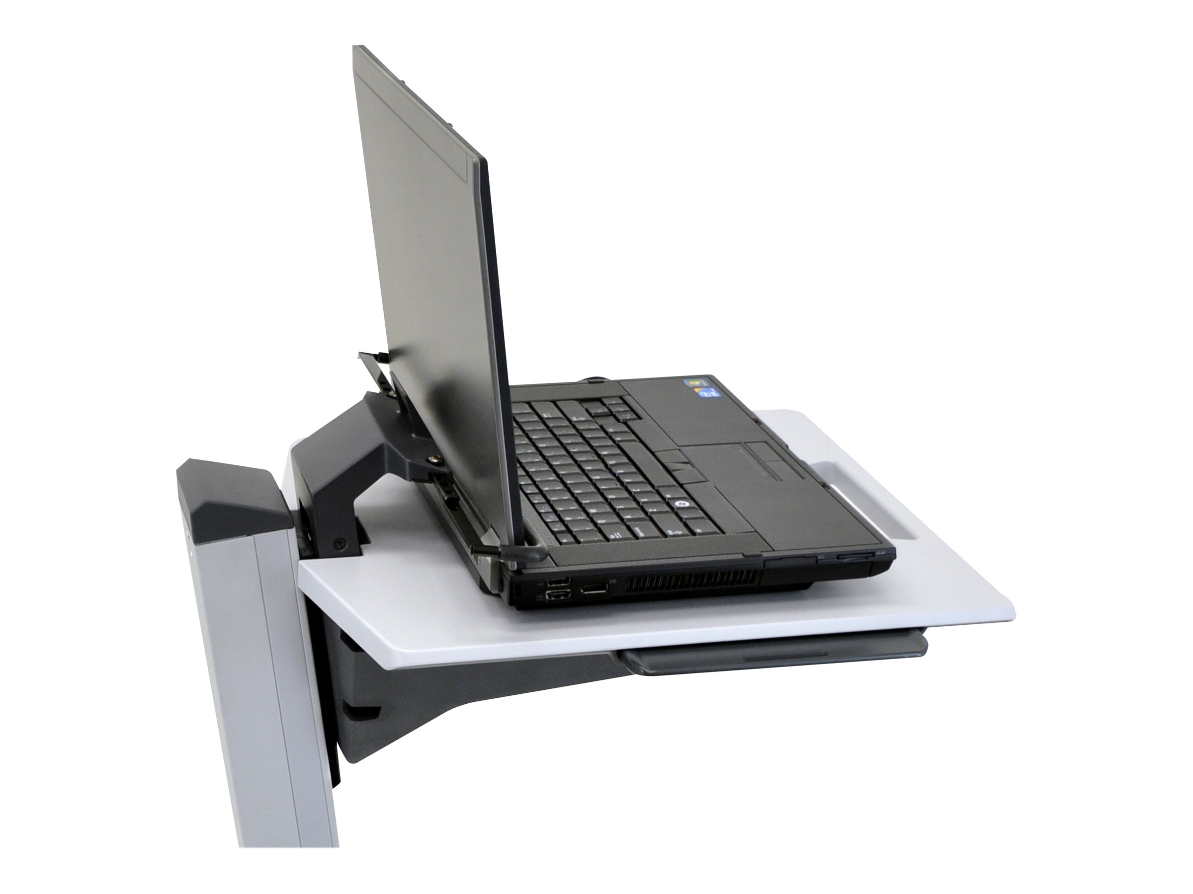 Ergotron Neo-Flex - Wagen - für Notebook  Maus  Barcode-Scanner - hochwertiger Kunststoff Aluminium Stahl - Zweistufiges Grau - Bildschirmgröße: 30.5-43.9 cm (12-17.3)