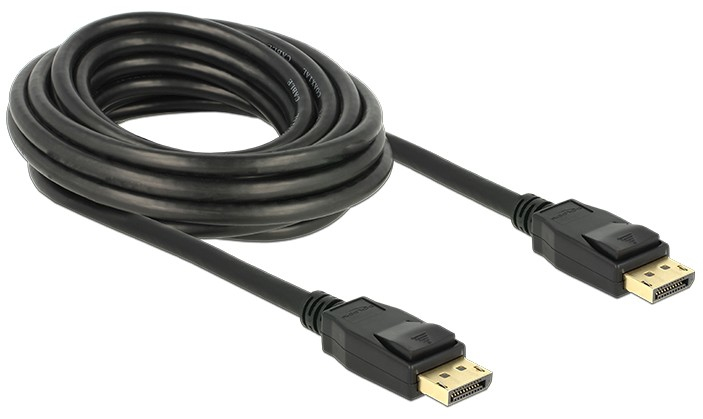 Delock 5m Displayport 1.2a, 5 m, DisplayPort, DisplayPort, Männlich, Männlich, 3840 x 2160 Pixel