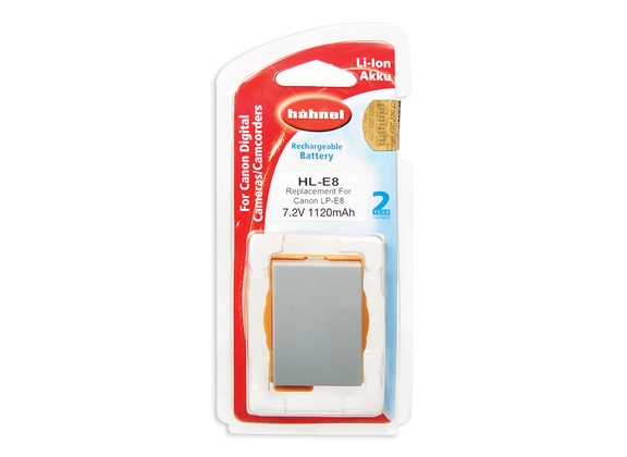 Hähnel HL-E8 - Batterie - Li-Ion - 1120 mAh - für Canon EOS 600, Ansicht 3