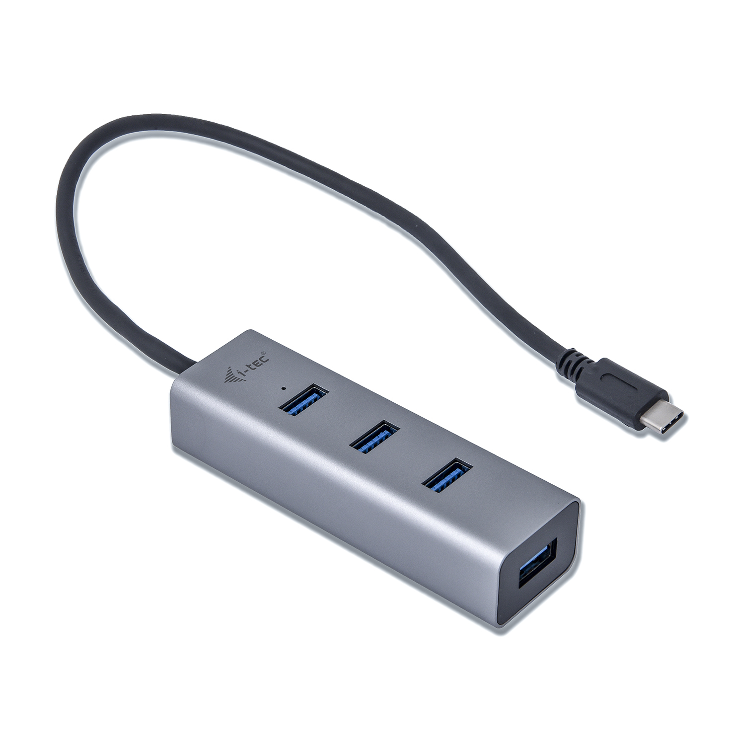 i-tec USB-C 3.1 Metal HUB - Hub - 4 x SuperSpeed USB 3.0, Ansicht 2