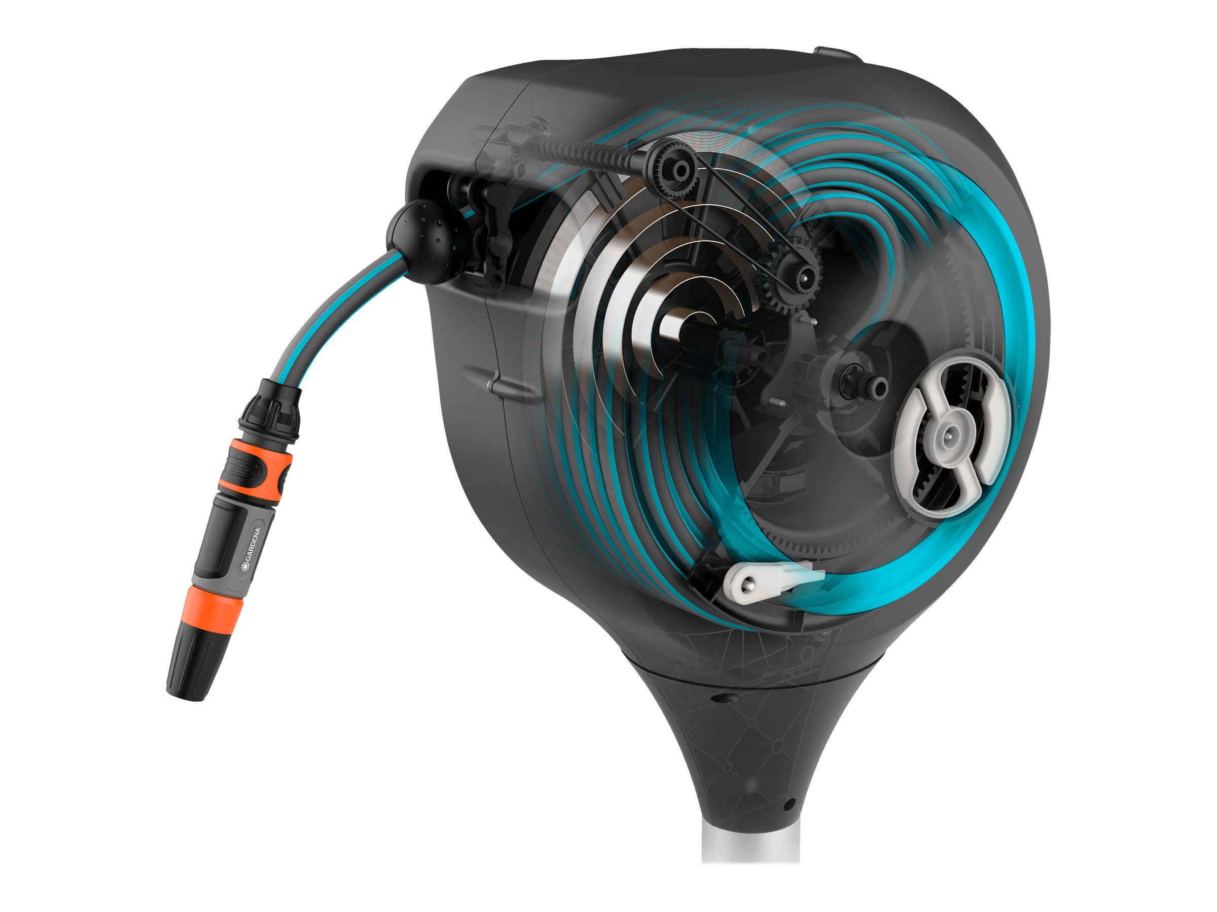 Gardena RollUp M - Schlauchbox mit Schlauch, Ansicht 5