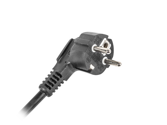 LANBERG 19 PDU-Steckdosenleiste 1U 8xSchuko 2,0m 16A sw, Ansicht 3