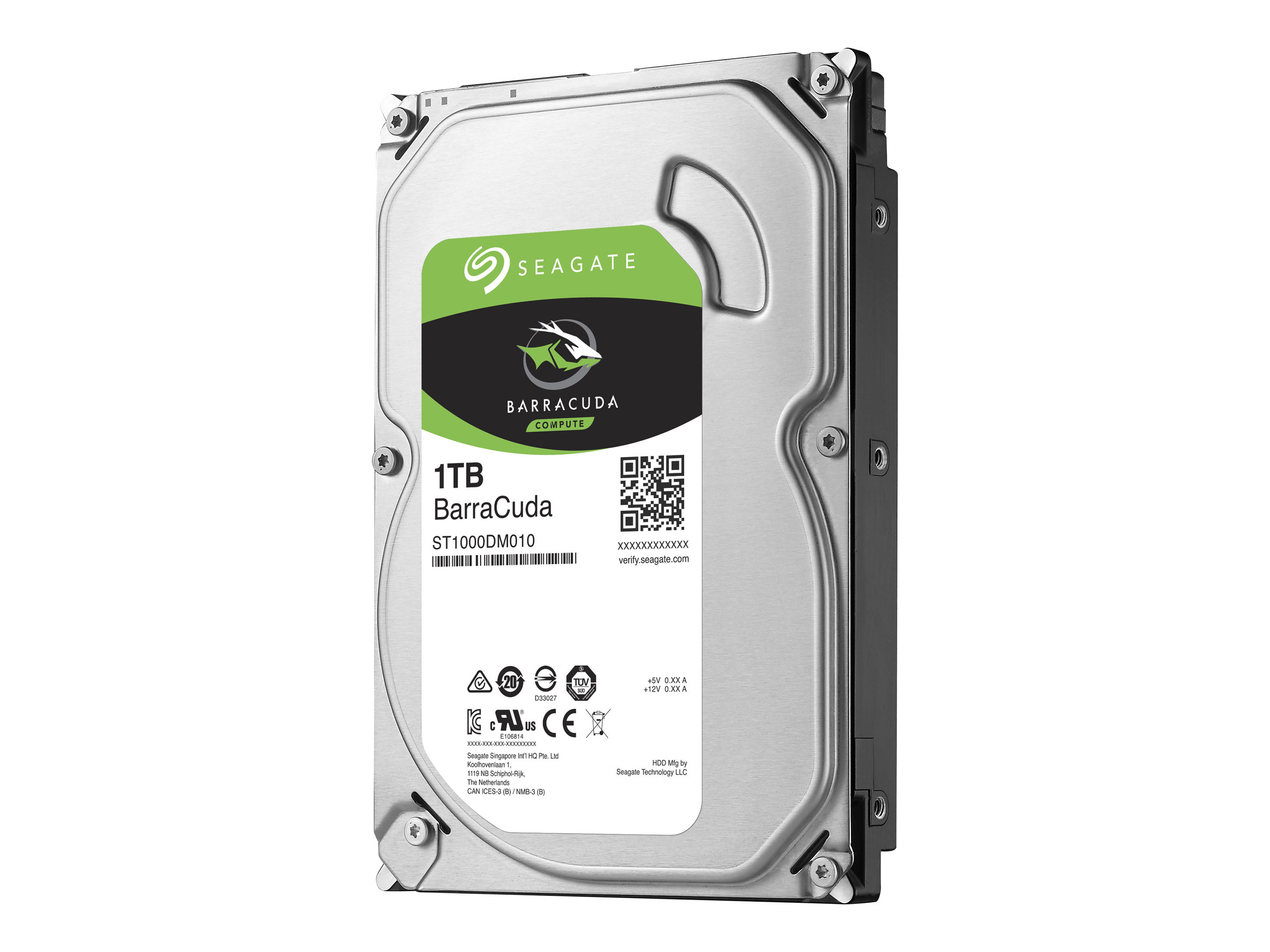 Seagate Barracuda ST1000DM010 - Festplatte - 1 TB - intern - 3.5 (8.9 cm)