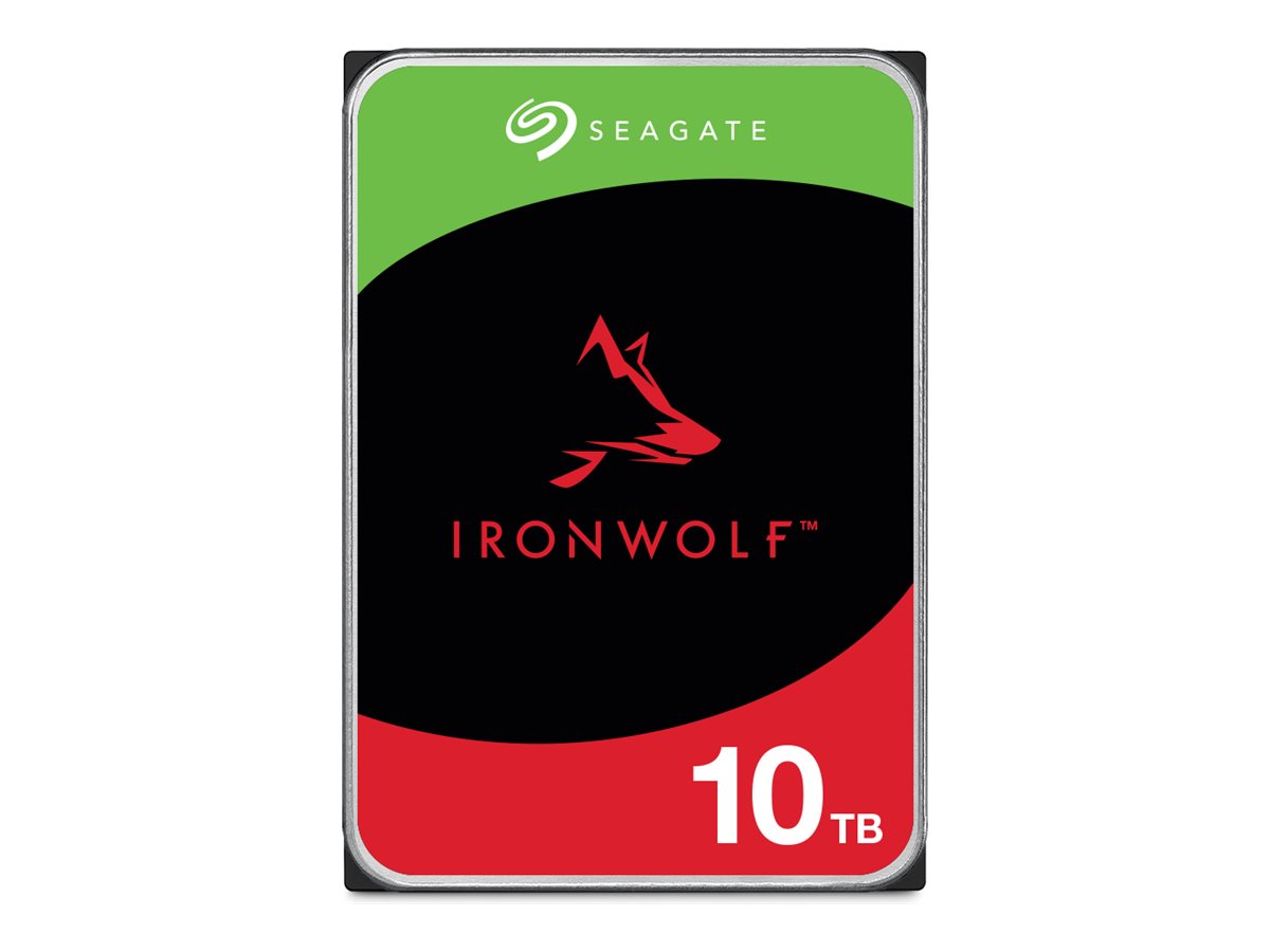 Seagate IronWolf ST10000VN000 - Festplatte - 10 TB - intern - 3.5 (8.9 cm)