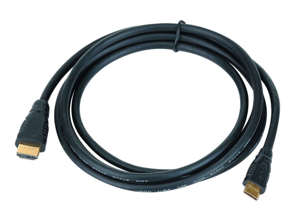 Gembird Cablexpert - HDMI-Kabel mit Ethernet - 19 pin mini HDMI Type C männlich zu HDMI männlich, Ansicht 4