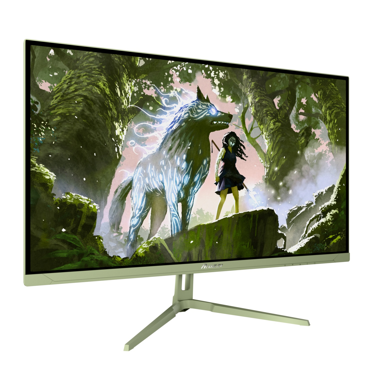 Arozzi TFT Nova 27 IPS waldgrün - Flachbildschirm (TFT/LCD) - 68,6 cm, Ansicht 2