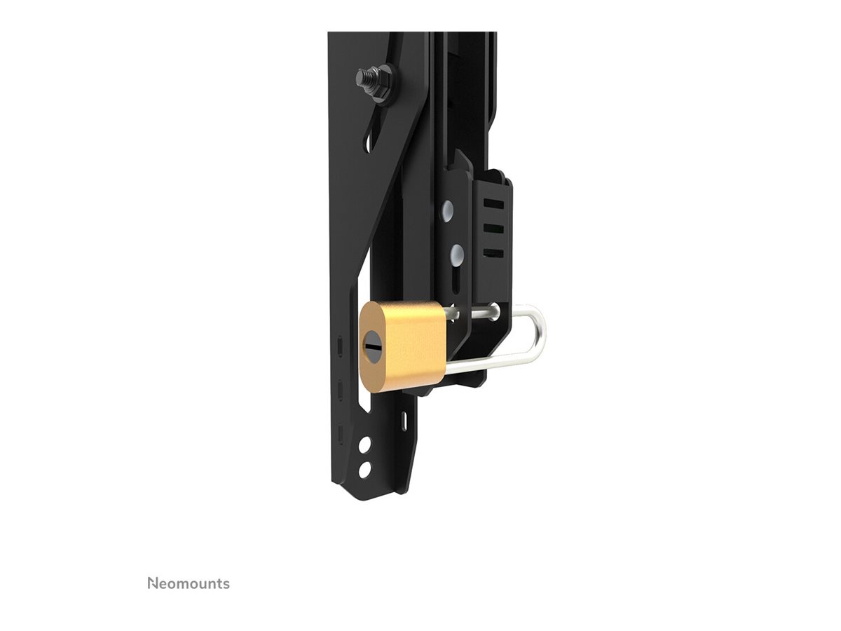 Neomounts LEVEL-750 - Befestigungskit - für TV - schwerlast - verriegelbar - Stahl - Schwarz - Bildschirmgröße: 109-191 cm (43-75)