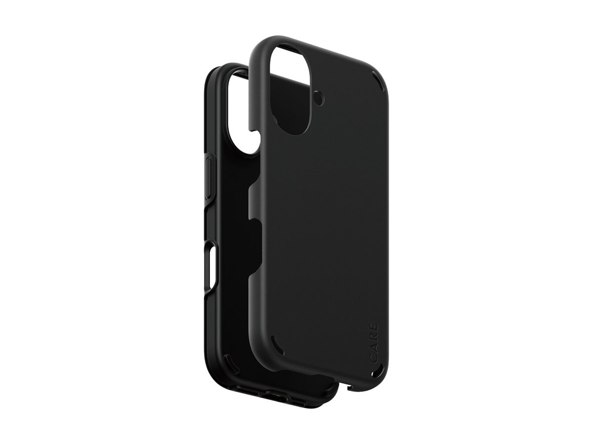 PanzerGlass CARE by PanzerGlass Double Defense - Hintere Abdeckung für Apple iPhone 16 - kompatibel mit MagSafe, Ansicht 3