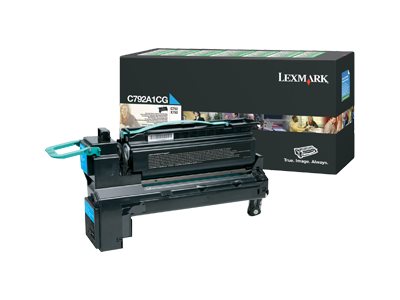 Lexmark Cyan - original - Tonerpatrone LCCP LRP