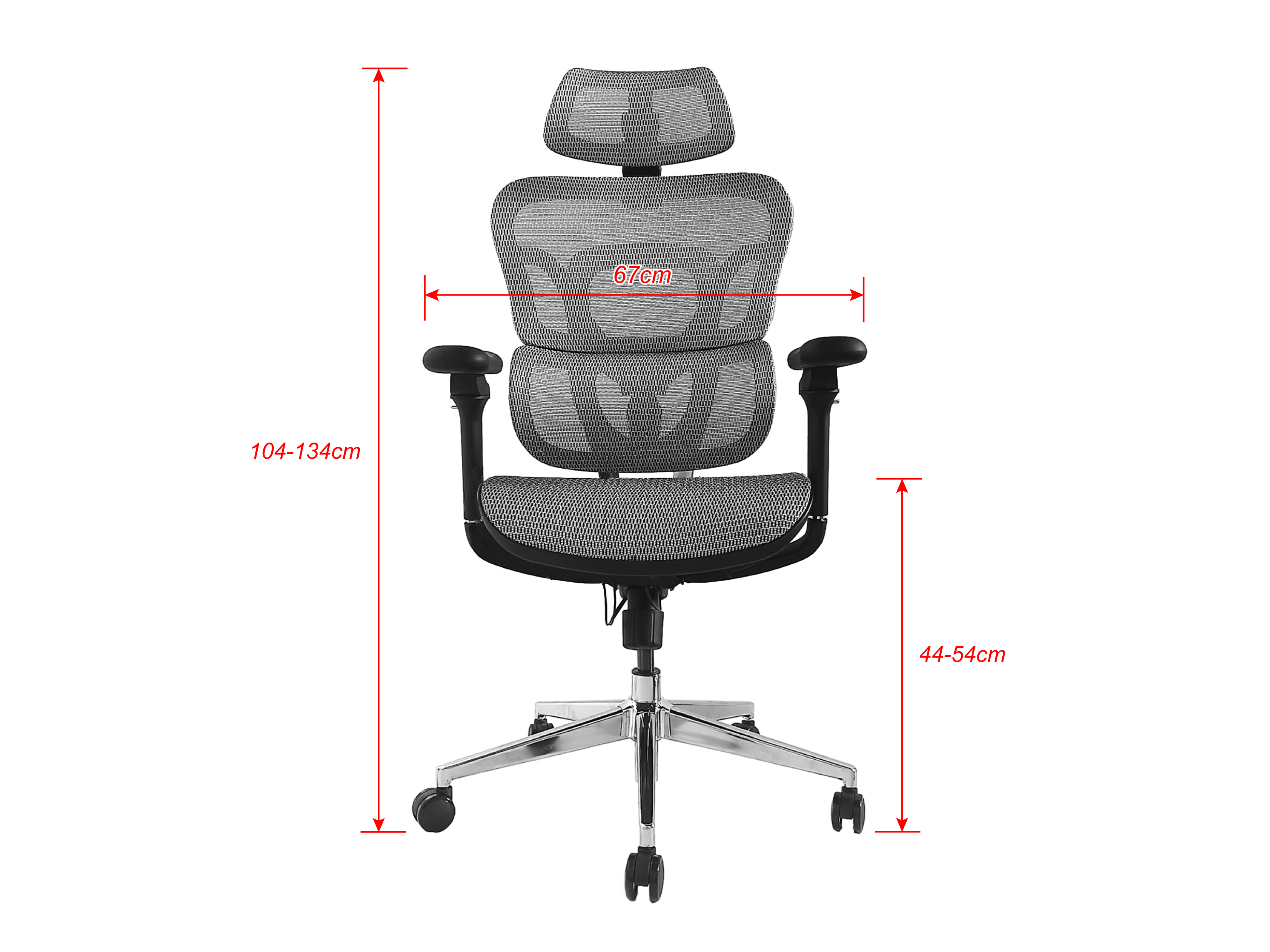 Equip Stuhl - ergonomisch - Armlehnen - T-förmig, Ansicht 2