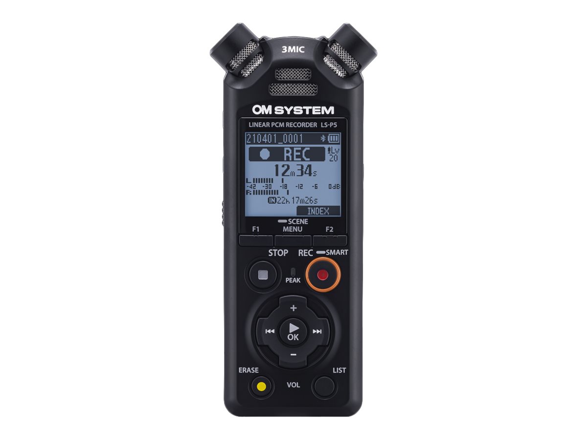 Olympus LS-P5 - 149 h - FLAC - LPCM - MP3 - 8 Ohm - 230 mW - 1,8 cm - Kabellos, Ansicht 4