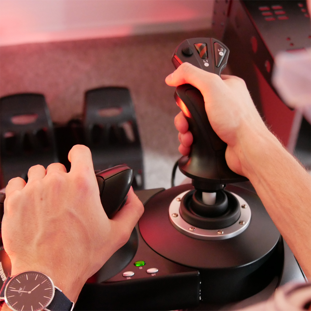 ThrustMaster T-Flight Hotas X - Joystick - 12 Tasten, Ansicht 3
