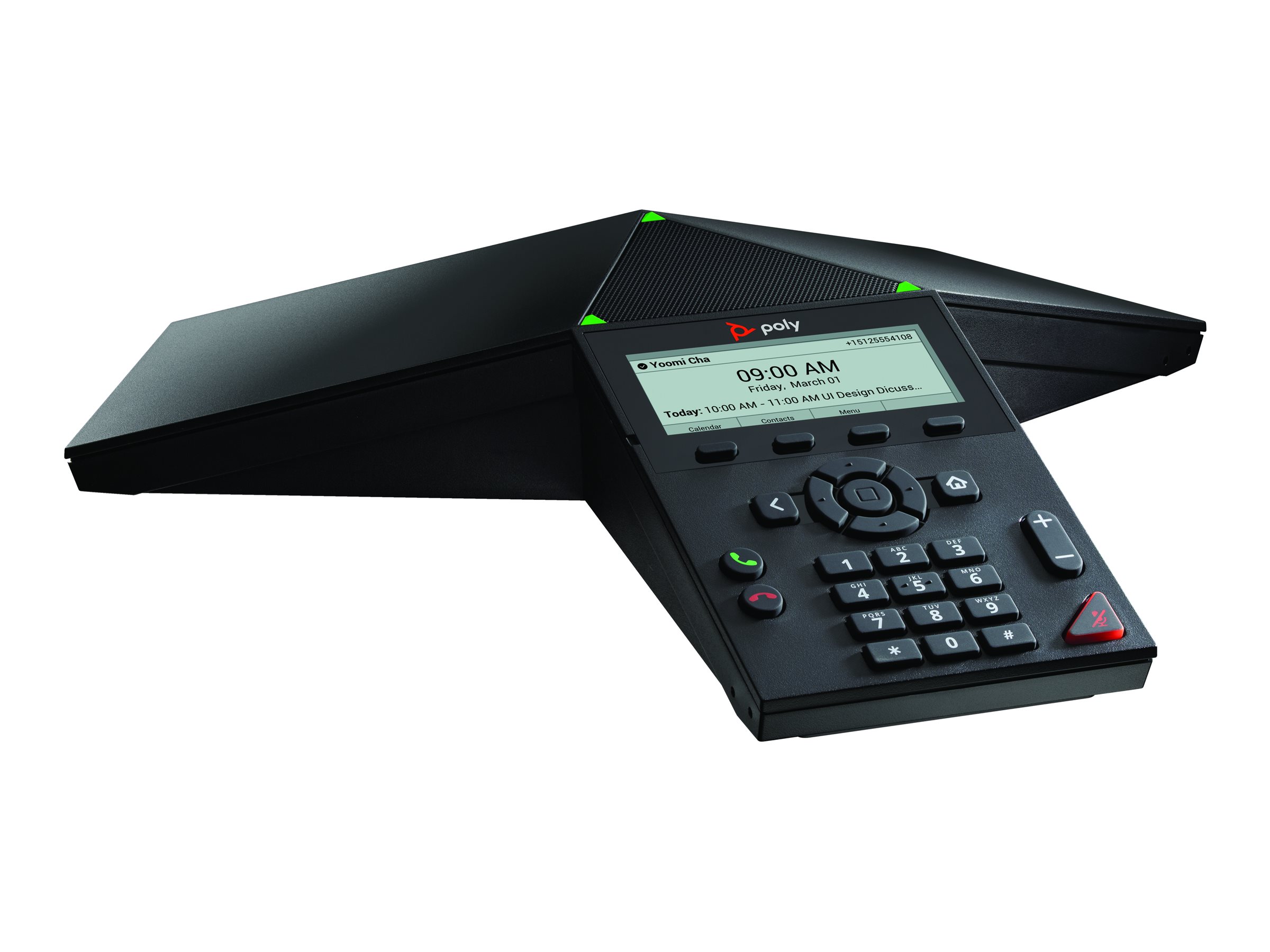 HP Poly Trio 8300 - VoIP-Konferenztelefon - mit Bluetooth-Schnittstelle