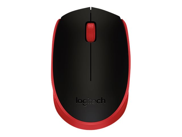 Logitech M171 - Maus - kabellos - 2.4 GHz - kabelloser Empfänger (USB)