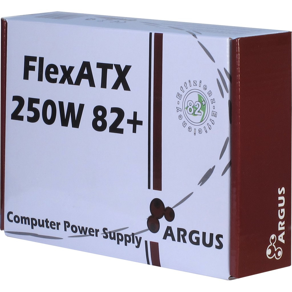 Inter-Tech Argus FA-250 - Netzteil (intern) - FlexATX - Wechselstrom 110-240 V, Ansicht 4