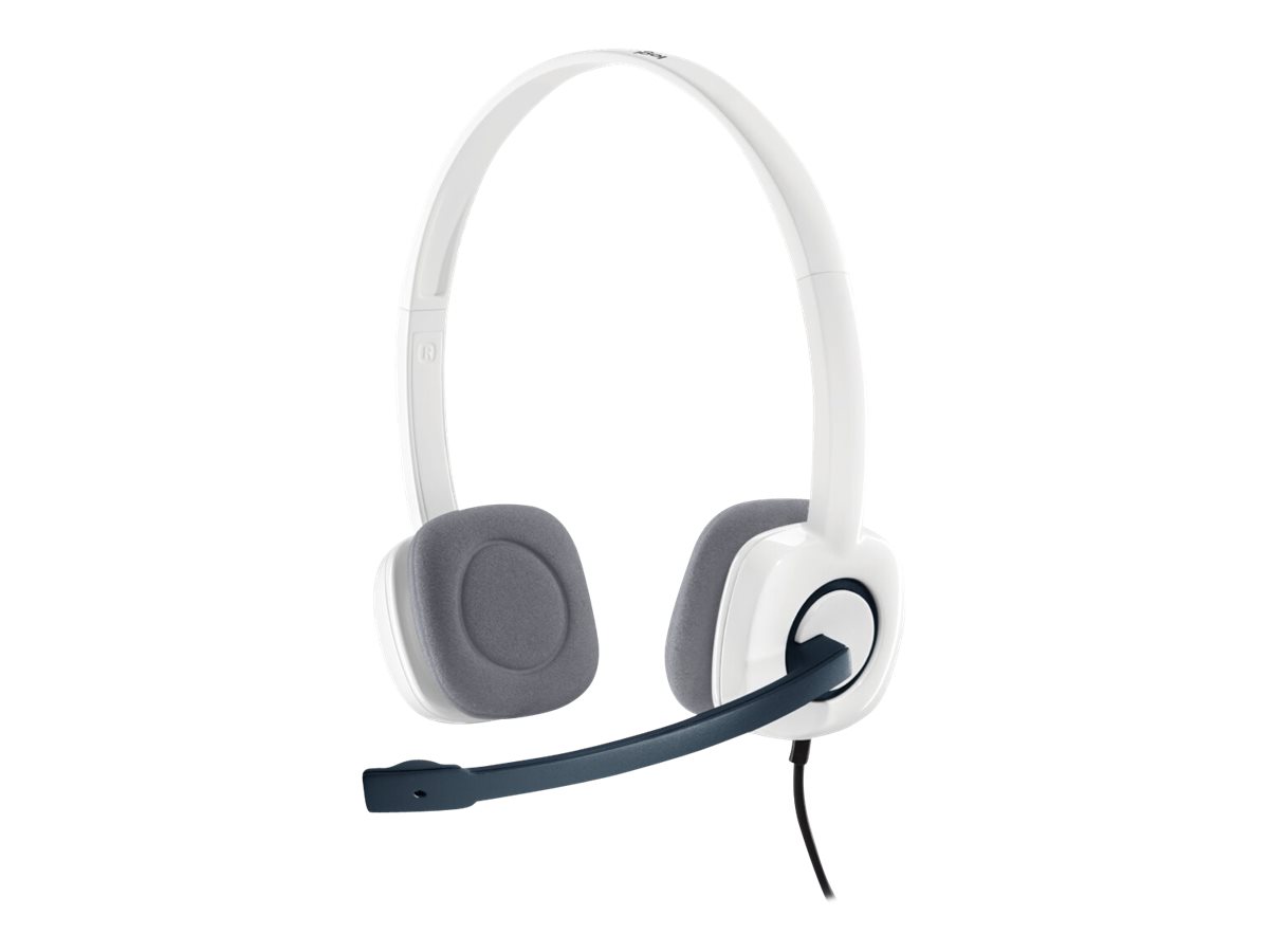 Logitech Stereo Headset H150 - Headset - On-Ear - kabelgebunden - Coconut