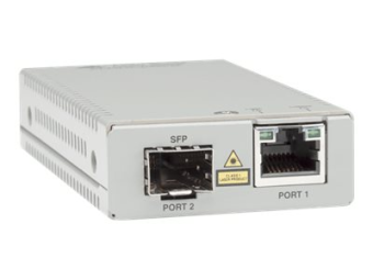 Allied Telesis AT MMC2000SP - Medienkonverter - 1GbE - 10Base-T 1000Base-X 100Base-TX 100Base-X 1000Base-T - RJ-45  SFP (mini-GBIC)