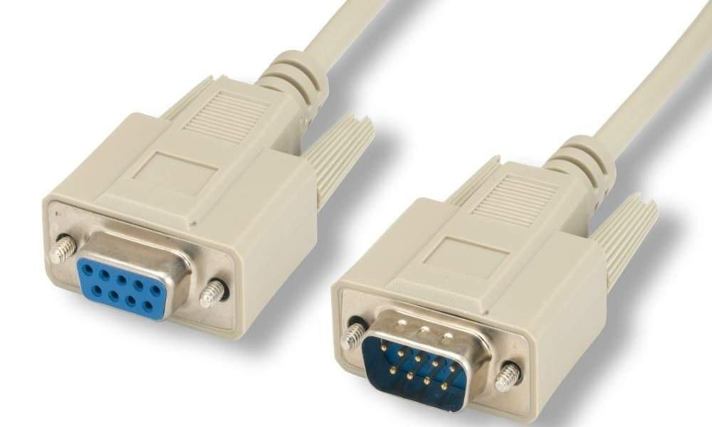 MicroConnect Serielles Verlängerungskabel - DB-9 (M), Ansicht 2