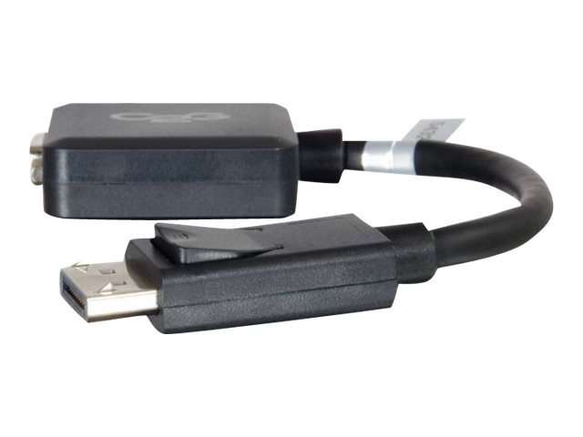C2G 20cm DisplayPort to VGA Adapter Converter - DP Male to VGA Female - Black - VGA-Adapter - DisplayPort (M), Ansicht 3