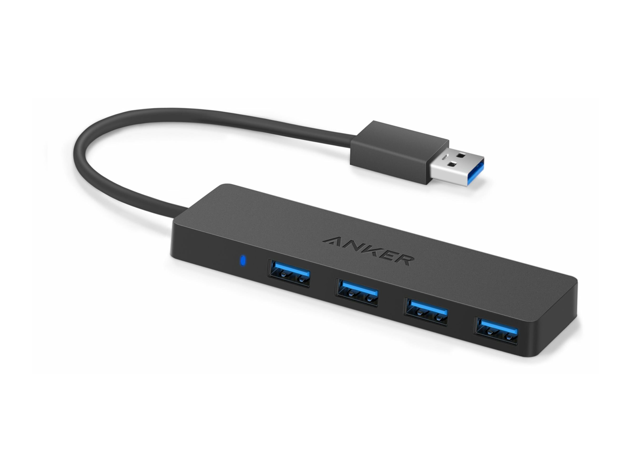 Anker Kassensysteme Anker Ultra Slim - Hub - 4 x SuperSpeed USB 3.0, Ansicht 2