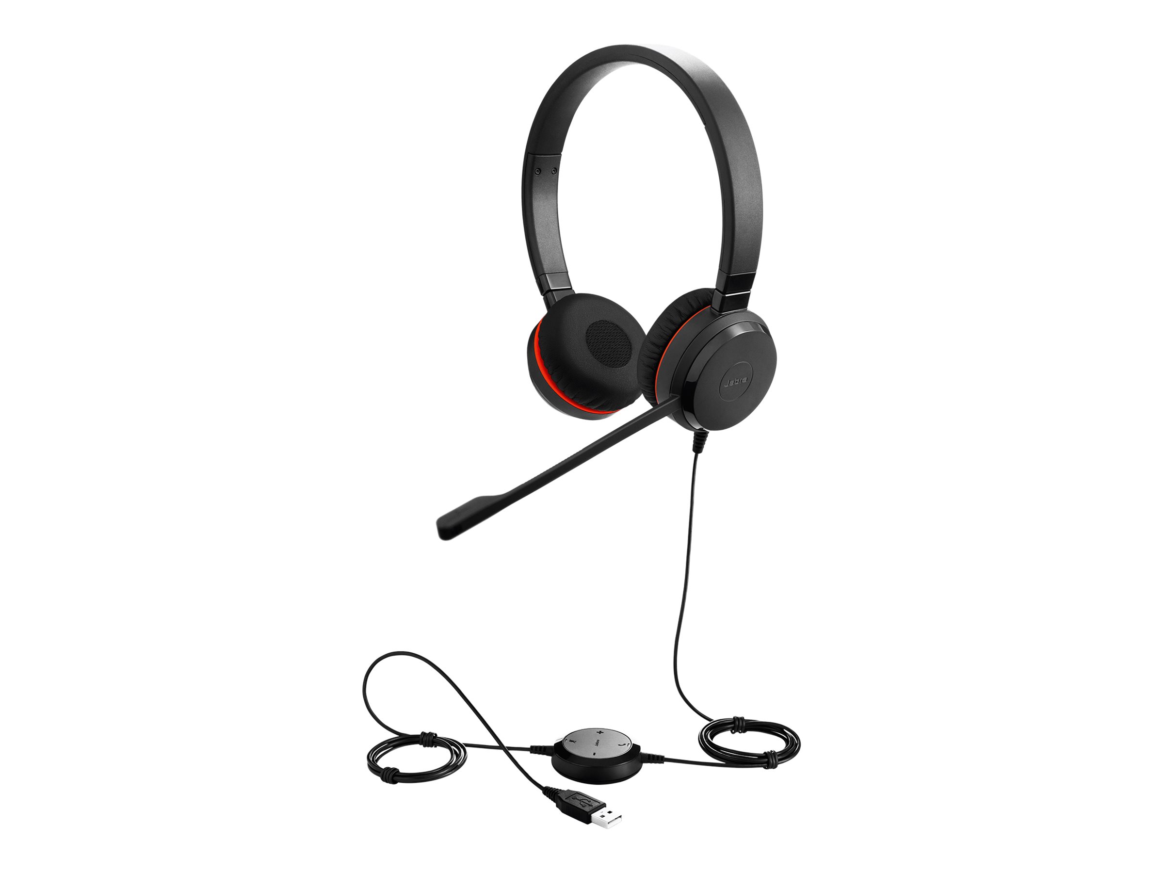 Jabra Evolve 30 II HS Stereo - Headset - On-Ear - kabelgebunden - 35 mm Stecker - für Bildungseinrichtungen (Packung mit 10)