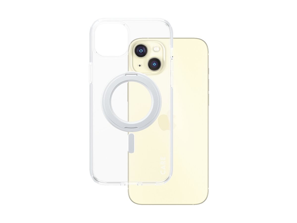 PanzerGlass CARE by PanzerGlass - Hintere Abdeckung für Apple iPhone 15 Plus - mit Ständer - kompatibel mit MagSafe, Ansicht 2