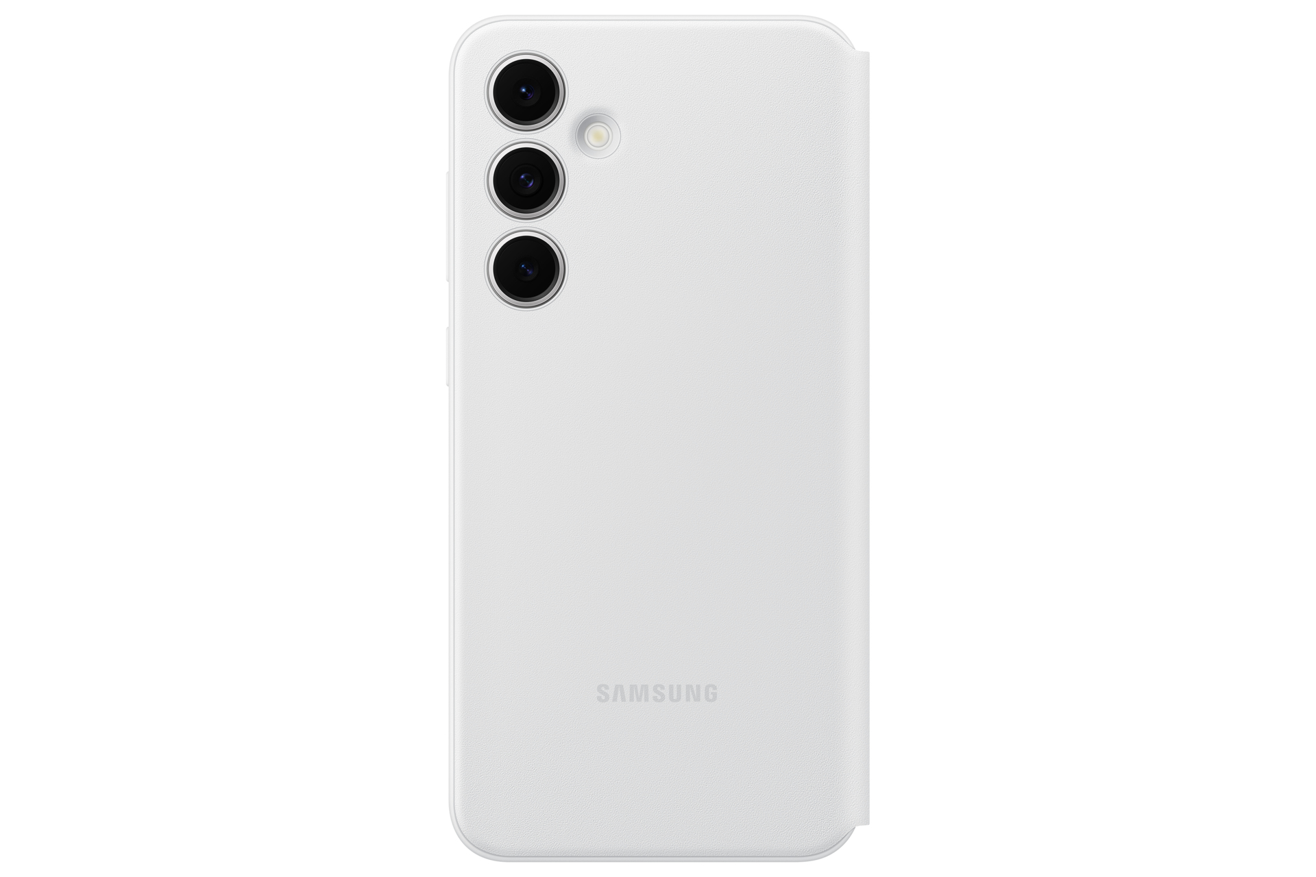 Samsung S24 FE SMART VIEW WALLET CASE - Weiß, Ansicht 2