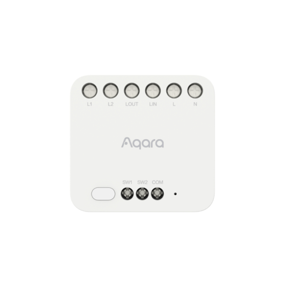 Aqara T2 - Relaismodul - dual - kabellos - ZigBee 3.0, Ansicht 2