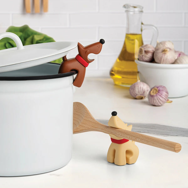 Ototo Design Buddy Sandstone Löffelhalter und Topfwächter, Ansicht 3